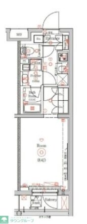 ガリシア東十条Southの物件間取画像